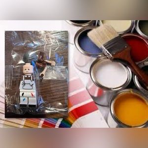 $1 BUILDING BLOCK MINIFIGURE. NEW IN PLASTIC. $1 WITH ANY $10 ORDER OR MORE